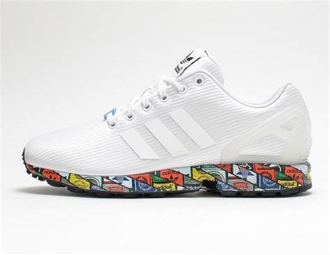 ādídásī ZX Flux lán bái|adidas zx flux midsole.